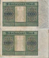 Németország / Weimari Köztársaság 1922. 10.000M (5x) T:III
Germany / Weimar Republic 1922. 10.000 M...