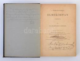 Br. Krafft-Ebing Rikhárd: A törvényszéki elmekórtan tankönyve. Fordította Babarczi Schwartzer Ottó. ...