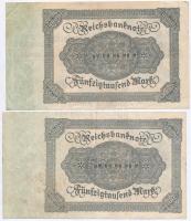 Németország / Weimari Köztársaság 1922. 50.000M (5x) alapnyomat nélküli T:III
Germany / Weimar Repu...