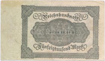 Németország / Weimari Köztársaság 1922. 50.000M (5x) alapnyomat nélküli T:III
Germany / Weimar Repu...