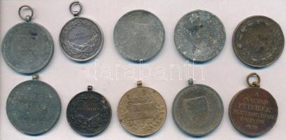 10db-os vegyes kitüntetés tétel a Monarchiából és a Horthy-korszakból, mind mellszalag nélkül, néhán...