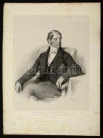 1854 Karl Ferdinand Graf von Buol-Schauenstein (1797-1865) osztrák politikus, külügyminiszter nagymé...