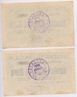 Németország / Weimari Köztársaság / Neu-Ulm 1923. 100.000.000M (5x) mindegyik hátlapján bélyegzés T:...