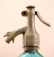 cca 1939 "Corvin S. A. Déva" feliratú szódásüveg, "Stellan Nicolau Braşov" felir...