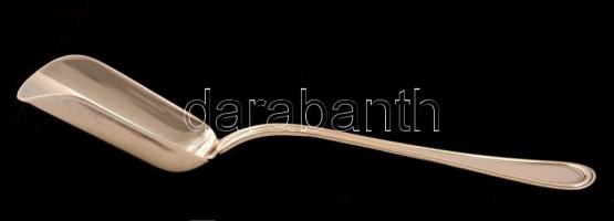 Ezüst (Ag.) fűszerkanál, jelzett, h:11,5 cm, nettó: 14,7 g