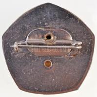 ~1970-1980. "Önkéntes rendőr" zománcozott fém jelvény (30x30mm) T:2