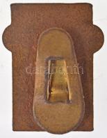 1948. "XIV. Olimpia London 1948" zománcozott gomblyukjelvény (18x23mm) T:2- apró zománchib...