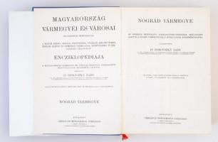 Dr. Borovszky Samu (szerk.): Magyarország vármegyéi és városai. Nógrád vármegye. Reprint kiadás. Bud...