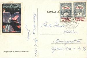 1917 Budapesti Hadirepülőgép Kiállítás; Lloyd és olasz vízi repülőgép / Military aircrafts from the ...