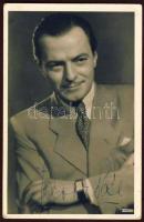 Jávor Pál aláírása képeslapon