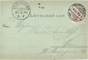 1899 Nagyvárad, Oradea; Kereskedelmi csarnok, Kis hídfő, Múzeum, Püspöki palota és székesegyház, Sze...