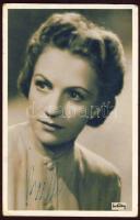 Bulla Elma aláírása képeslapon