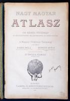 Dr. Brózik Károly: Nagy magyar atlasz. A Magyar Földrajzi Társaság. Megbízásából Erődi Béla és Berec...