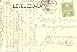 Kiskapus, Copsa Mica; vasútállomás, kiadja Guggenberger Ferenc / railway station