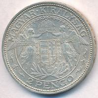 1938. 2P Ag "Madonna" T:1- Adamo P7