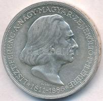 1936. 2P Ag &quot;Liszt Ferenc&quot; T:1- apró ph. Adamo P7.3