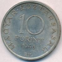 1948. 10Ft Ag "Széchenyi" T:2 Adamo EM2