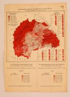 cca 1920 Magyarok a Kárpátok és a Tisza között / Nem-román lakosság a Kárpátok és a Tisza között (a ...