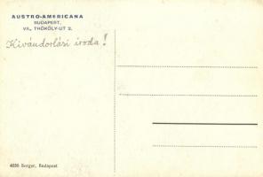 Budapest VII. Austro-Americana (Triest-Amerika vonal) Kivándorlási Iroda; Thököly út 2