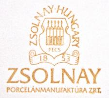 2010. "30. Úszó-Európa-Bajnokság" eozin mázas Zsolnay porcelán emlékplakett, eredeti tokba...