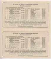 1926. "A József Kir. Herceg Szanatórium-Egyesület szegény tüdőbetegeinek javára" sorsjegy,...