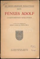 1927 Fényes Adolf gyűjteményes kiállítása. A kiállítást rendezték Ernst Lajos és Lázár Béla. Ernst-M...