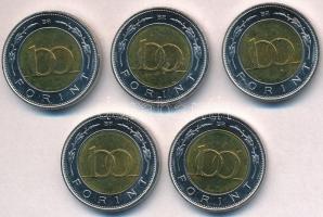 2002. 100Ft "Kossuth Lajos" (5x) T:1 Adamo FOEM1