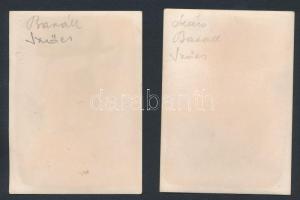 3 db  erotikus fotó, egy részük hátulján feliratozva, 9×6,5 cm