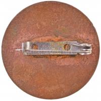 DN "Kossuth-címer" zománcozott Br jelvény (30mm) T:2