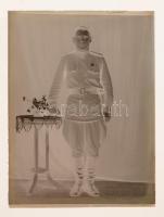 1944 Lőcsei Árpád kecskeméti vándorfényképész hagyatékában fellelt 15 db vintage üveglemez negatív o...