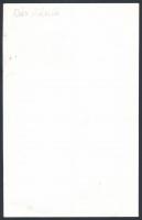 Dés László fellépés közben, fotó, hátulján feliratozva, 24×15 cm