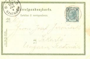 Trieste, Triest; Castello Miramare / castle, F. Schmuck litho (EK)