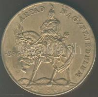 1996. "A honfoglalás emlékére" Br emlékplakett. Szign:Lebó F. T:2
