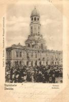 Ivano-Frankivsk, Stanislawów, Stanislau; Ratusz / Rathaus / mass at the town hall