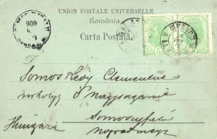 Galati, Galatz; Port, ships, H. Wichmann (EK)