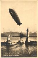 Lindauer Hafen mit Zeppelin (EK)