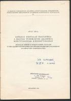 Büky Béla: Székely Bertalan hagyatéka a Magyar Tudományos Akadémia könyvtárának kézirattárában. Magyar Tudományos Akadémia könyvtárának közleményei 29. Budapest, 1962, MTA. Kiadói papírkötés, fekete-fehér illusztrációkkal, magyar és német nyelven. A szerző által dedikált.