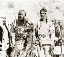 ,,Zahar Berkut - csapda a Kárpátok tövében" c. film egyes jeleneteit és színészeit ábrázoló neg...