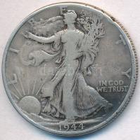 Amerikai Egyesült Államok 1944. 1/2$ Ag "Walking Liberty" T:2- ph. USA 1944. 1/2 Dollar Ag "Walking Liberty" C:VF edge error