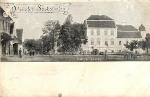 Ószombat, Szobotist, Sobotiste; Kuffner kastély /castle (fa)