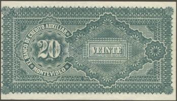 Uruguay/Montevideo 1887. 20P T:I