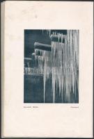 1938 Korschelt Miklós (1900-1982): Jégcsapok, aláírt vintage fotóművészeti alkotás, hozzáadva egy 19...