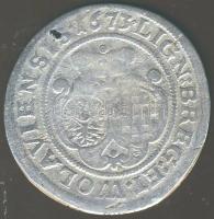 Német Államok/Liegnitz Brieg 1673. 6Kr Ag T:3