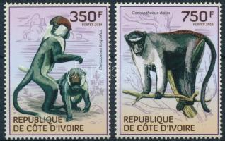Majom sor 2 értéke, Monkey 2 stamps