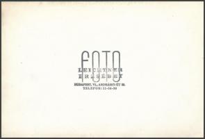 cca 1935 Leichtner Erzsébet vintage fotója Szentpál Olga gyermek tánccsoportjának tagjairól, pecsétt...