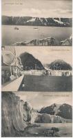 Svalbard, Spitzbergen; leporellocard with 6 postcards