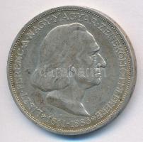 1936. 2P Ag "Liszt Ferenc" T:1- patina, apró ph. Adamo P7.3