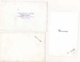 cca 1966 Tiszavölgyi József (1909-?) 13 db vintage fotója különféle témákról, pecséttel jelzett, 9x1...