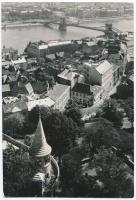 7 db RÉGI és MODERN magyar városképes lap, egy Dreher reklámlappal / 7 pre-1945 and modern Hungarian...