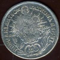 1780SK-PD 20kr Ag M. Terézia T:3